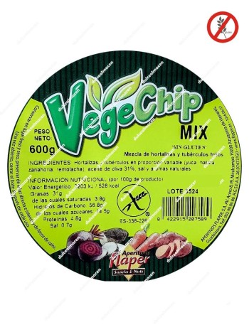Flaper VegeChip Mix Cubo 600 gr