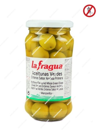 Fragua aceitunas anchoa tarro 365 gr