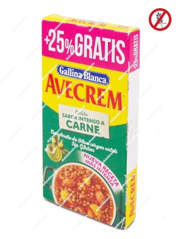 Gallina Blanca Pastillas Avecrem Sabor Carne 8+2