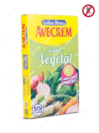 Gallina Blanca Pastillas Avecrem Caldo Vegetal 8 uds