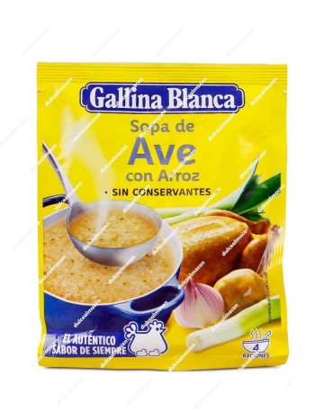 Gallina Blanca Sopa de Ave Con Arroz
