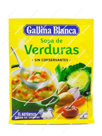 Gallina Blanca Sopa de Verduras