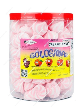 Golmasa Creamy Twist Fresa 125 uds