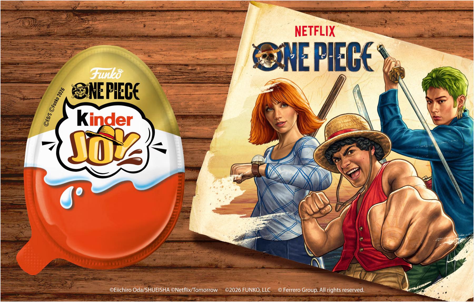 Kinder Joy Colección Funko One Piece 1 unidad