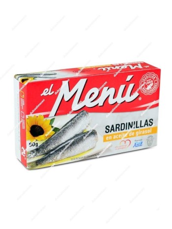 El Menú Sardinillas en Aceite de Girasol 90 gr