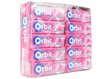 Orbit bubble mint 30 uds
