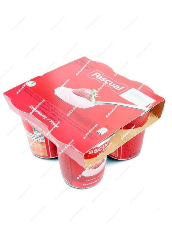 Pascual Yogur Fresa Pack 4 uds