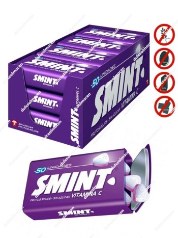 Smint Tin Frutos Rojos 12 uds