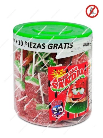 Sugar super gajo sandia pica 110 uds