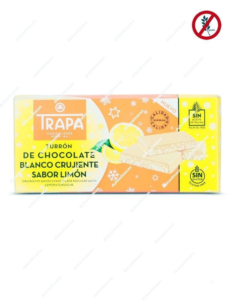 Trapa turron choco blanco con limon 175 gr