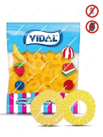 Vidal Rodajas Piña 250U