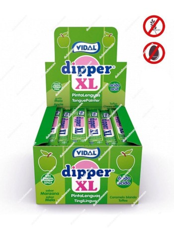 Vidal Dipper XL Manzana 100 uds