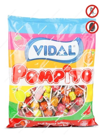 Vidal pompito surtido 100 uds