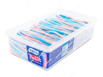 Vidal Twist Rellenito Sabor Chicle 200 uds