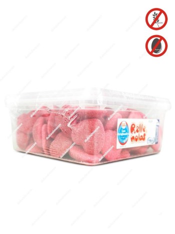 Vidal Rellenolas Corazones Fresa Pica 75 uds