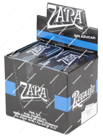 Zara Pastillas de Regaliz Refrescantes Sin Azúcar 12 uds