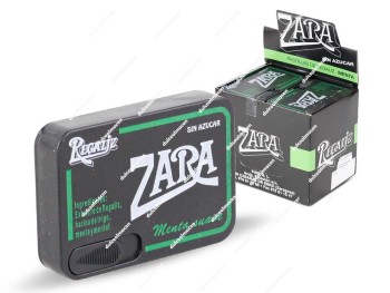 Zara Pastillas de Regaliz Sabor Menta Sin Azúcar 12 uds