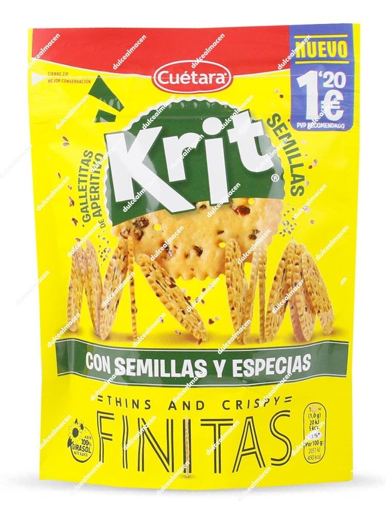 Cuétara Krit Finitas con Semillas y Especias 85 gr