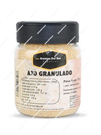 Aromas ajo granulado tarro 100gr