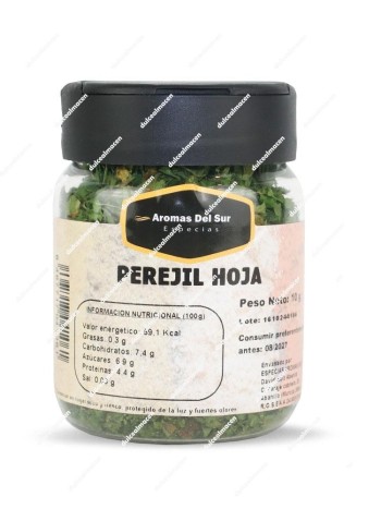 Aromas perejil hoja tarro 10gr