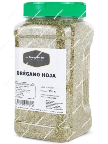 Aromas Orégano Hoja 200 gr