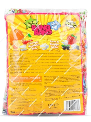 Bang Bang Caramelo Masticable Frutas 1kg