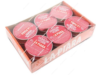 La Piara Paté Jamón York 18 uds