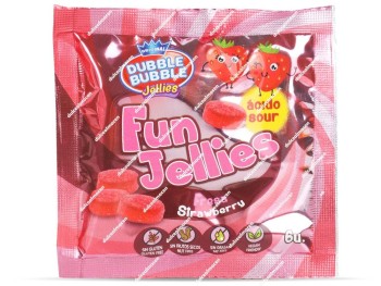 Dubble Dubble Fun Jellies Fresa 40 uds