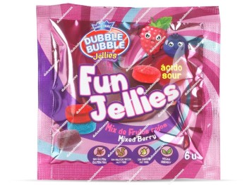 Dubble Dubble Fun Jellies Frutos Rojos 40 uds