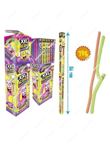 Johny Bee XXL Gumetro Chicle Ácido 24 uds