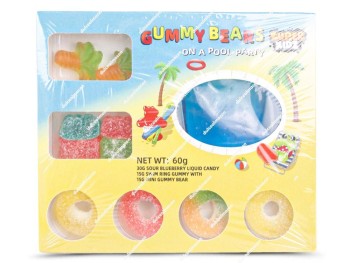 Zupperz Gummy Bears Pool Party 12 uds