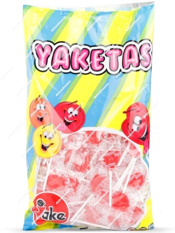 Jake Yaketas Piruleta Roja Corazón 150 uds