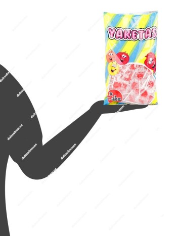 Jake Yaketas Piruleta Roja Corazón 150 uds