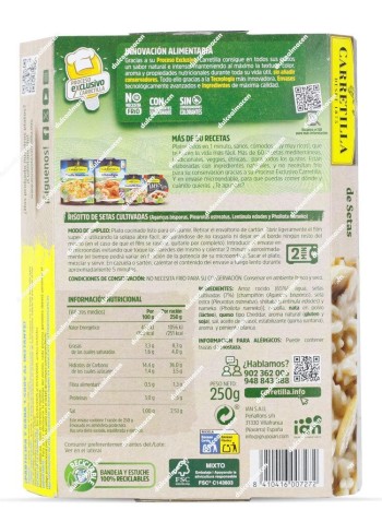 Carretilla Risotto de Setas 250 gr
