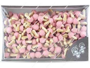 Galleta Setas Choco Fresa 1kg