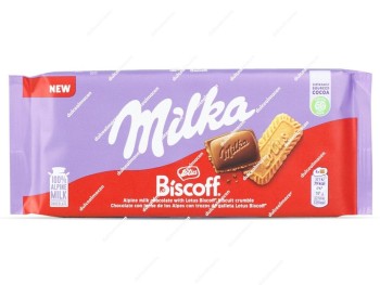 Milka Tableta Galleta Lotus Biscoff 90gr