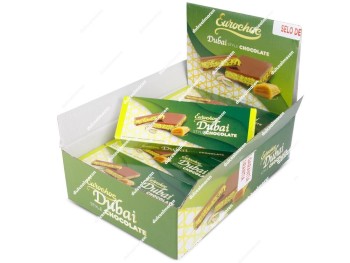 Eurochoc Tableta de Chocolate Estilo Dubai