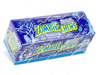 Profisa Zombie Chews Chicle Ácido Arándanos 24 uds