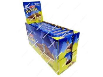 Mr.Bite Pixel Chocolate Pistacho 24 uds