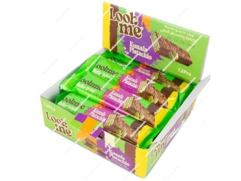 Look Me Barritas Chocolate Dubai Kunafa Pistacho 12 uds