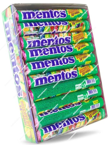 Mentos Tubo Discovery 20 uds