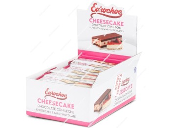 Eurochoc Barritas Chocolate con Cheesecake 24 uds
