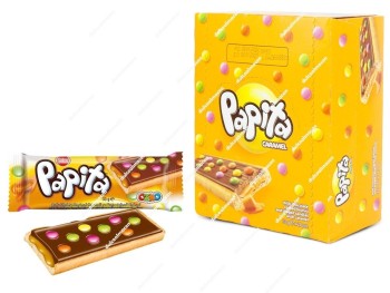 Papita Caramel Barritas 24 uds