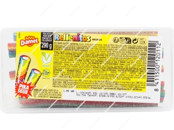 Damel Rellenitos Arcoiris Tarro 290 gr