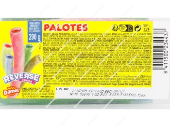 Damel Palotes Arcoiris Tarro 290 gr