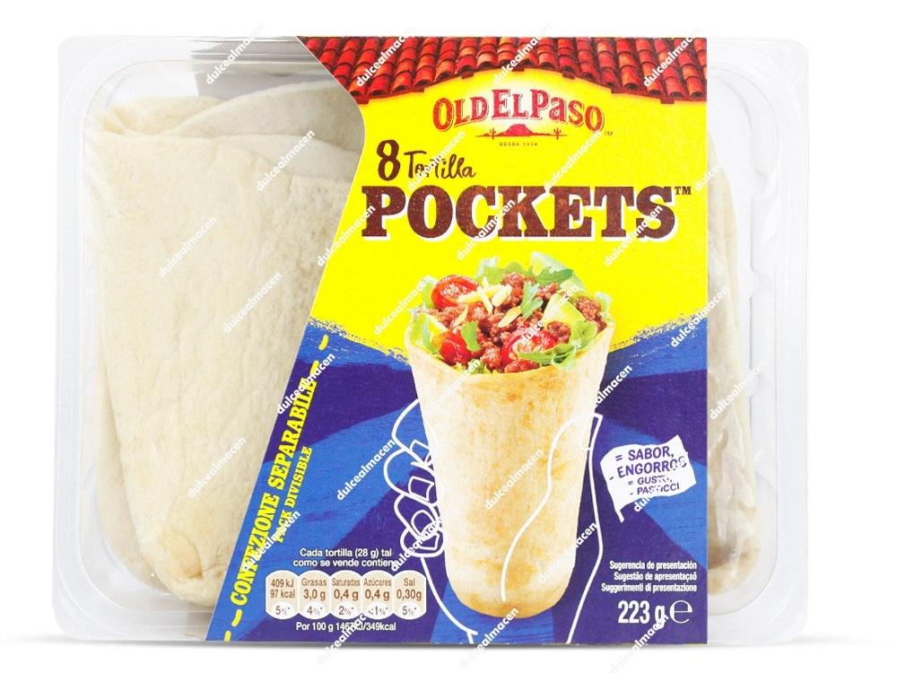 Old El Paso Tortillas Pockets 8 uds