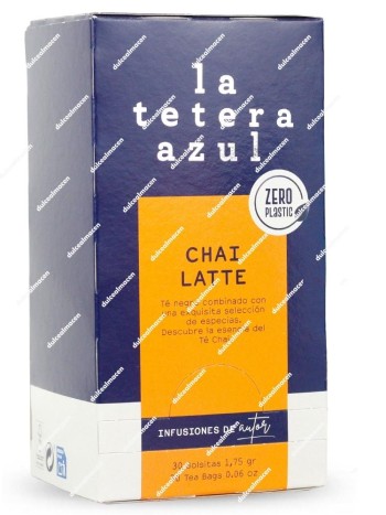 La Tetera Azul Chai Latte 30 uds