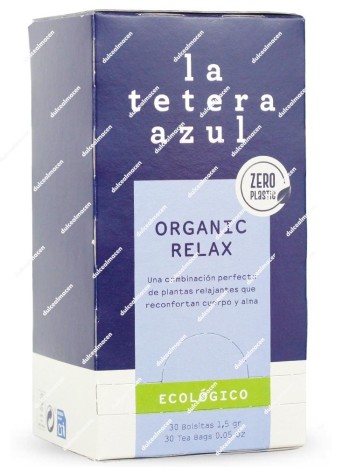 La Tetera Azul Organic Relax 30 uds