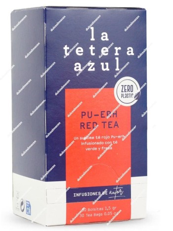 La Tetera Azul Té Rojo Pu-Erh 30 uds
