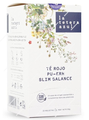 La Tetera Azul Té Rojo Slim Balance 20 uds